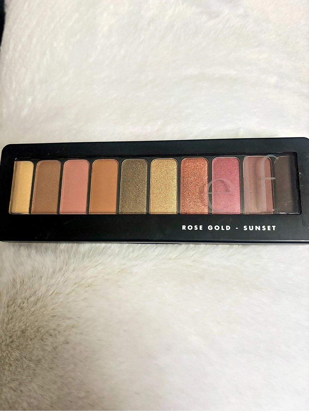 e.l.f. Rose Gold - Sunset Eyeshadow Palette Net Wt. 0.42 Oz. (12g)